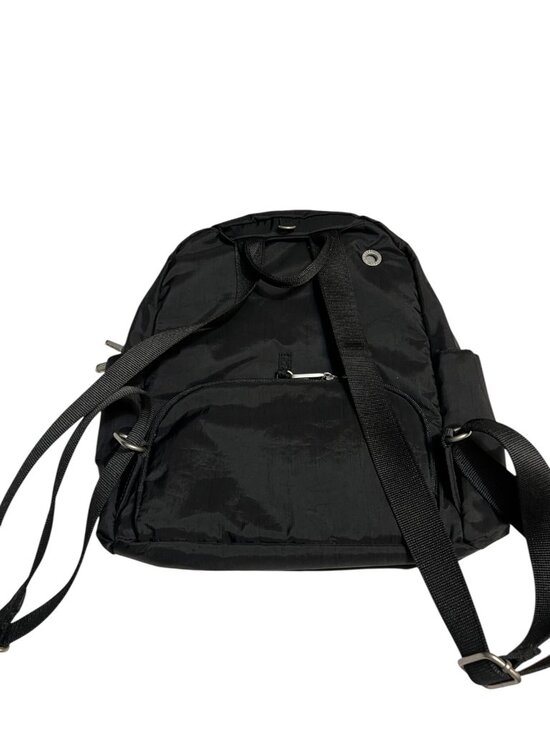NWOT Baggallini Black Nylon Travel Backpack Purse RFID Lightweight Organizer main image 6